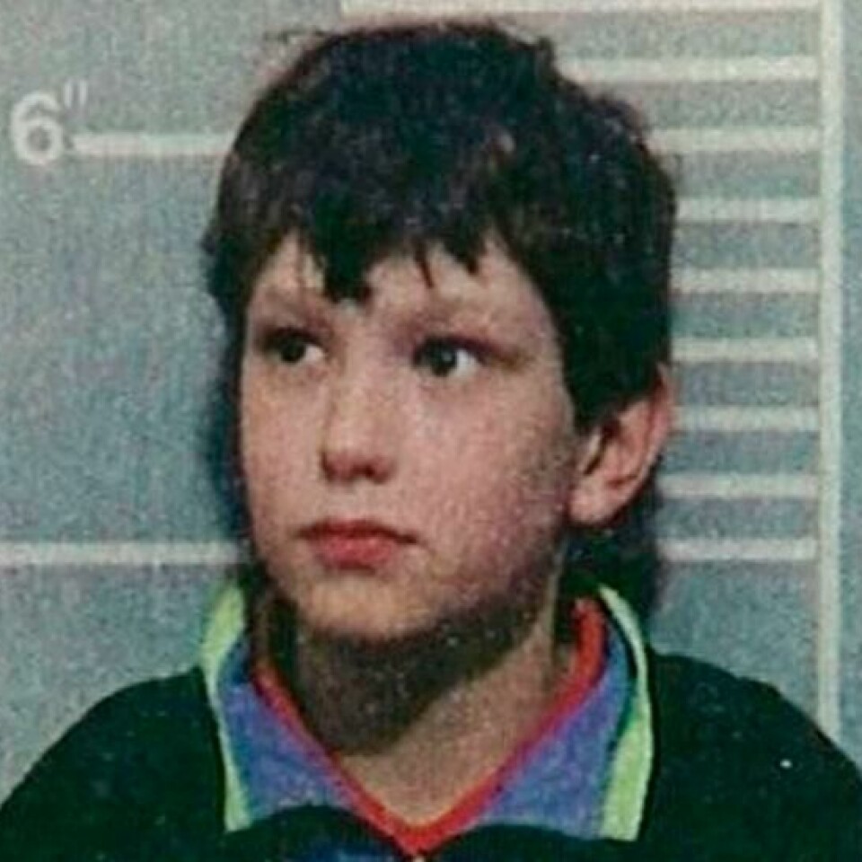 Dette utdelte fotografiet, opprinnelig utgitt av Merseyside-politiet 20. februar 1993, viser varetektsfotografiet av Jon Venables.
