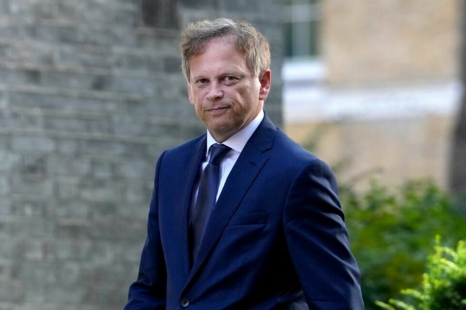 Storbritannias forsvarsminister, Grant Shapps. Storbritannias forsvarsminister, Grant Shapps. Foto: Kirsty Wigglesworth / AP / NTB / NTB
