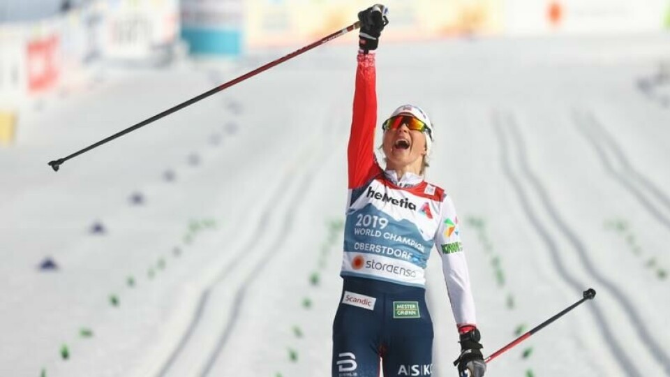 Under VM i Oberstdorf tok Therese Johaug fire gull. Blir det nye gull i Trondheim?