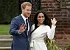 Prins Harry og Meghan Markle tilbake i 2017. Foto: Matt Dunham / AP / NTB