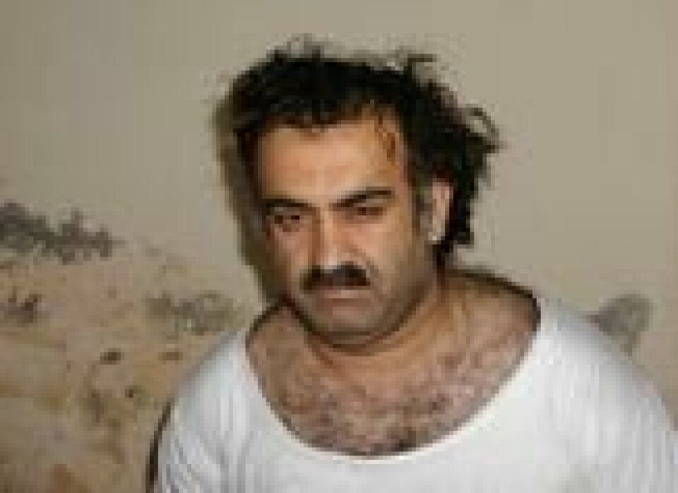 Khalid Sheik Mohammed, den antatte hovedstrategen bak angrepene mot USA 11. september 2001, skal ha blitt utsatt for «waterboarding» 183 ganger, ifølge en rapport til det amerikanske Senatet i 2014. Khalid Sheik Mohammed, den antatte hovedstrategen bak angrepene mot USA 11. september 2001, skal ha blitt utsatt for «waterboarding» 183 ganger, ifølge en rapport til det amerikanske Senatet i 2014. Foto: AP