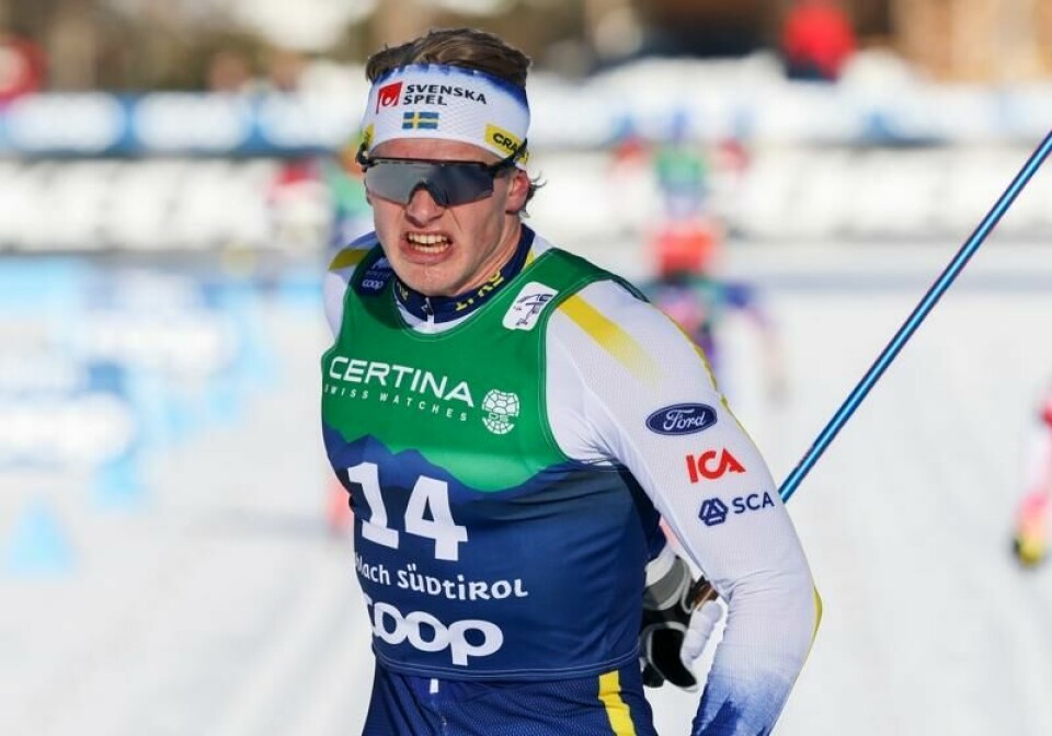 Edvin Anger er et av Sveriges medaljehåp. Edvin Anger er et av Sveriges medaljehåp. Foto: Geir Olsen / NTB