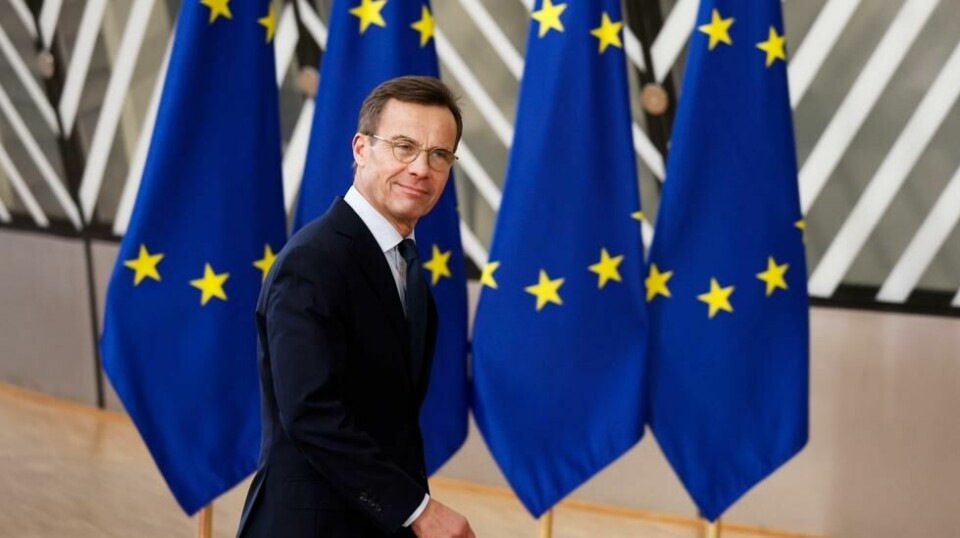 Ungarns regjeringskoalisjon ønsker at Sverige statsminister Ulf Kristersson skal besøke Ungarns statsminister Viktor Orban i Budapest. Foto: Omar Havana / AP / NTB