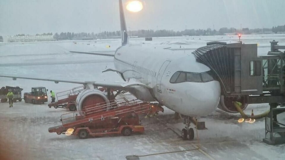 SAS bruker en Airbus A320 mellom Oslo og Zürich. SAS bruker en Airbus A320 mellom Oslo og Zürich. Foto: Olav Gram Degnes / Finansavisen