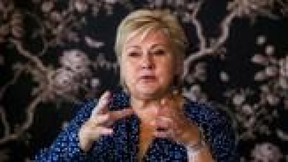 Statsminister Erna Solberg. Statsminister Erna Solberg. Foto: Håkon Mosvold Larsen / NTB scanpix