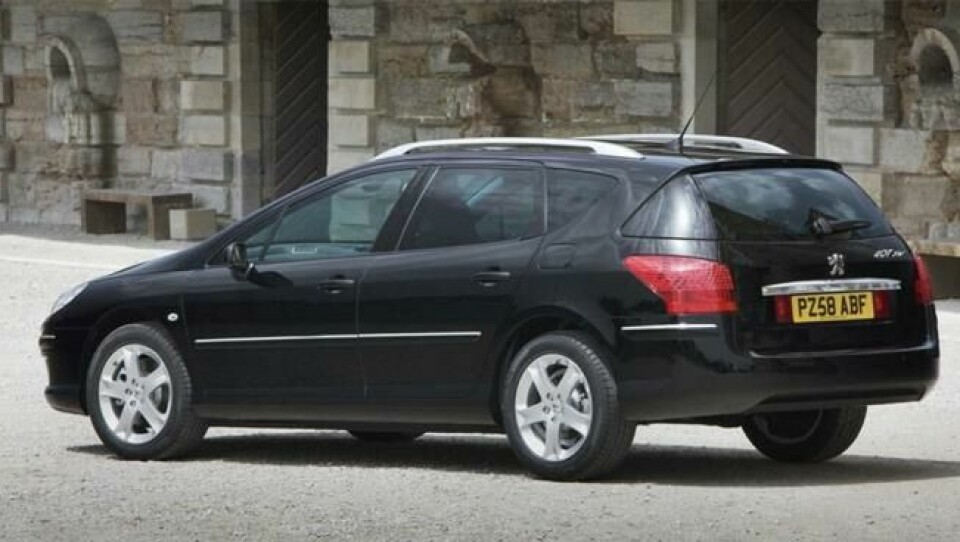 Peugeot 407 SW. Peugeot 407 SW.