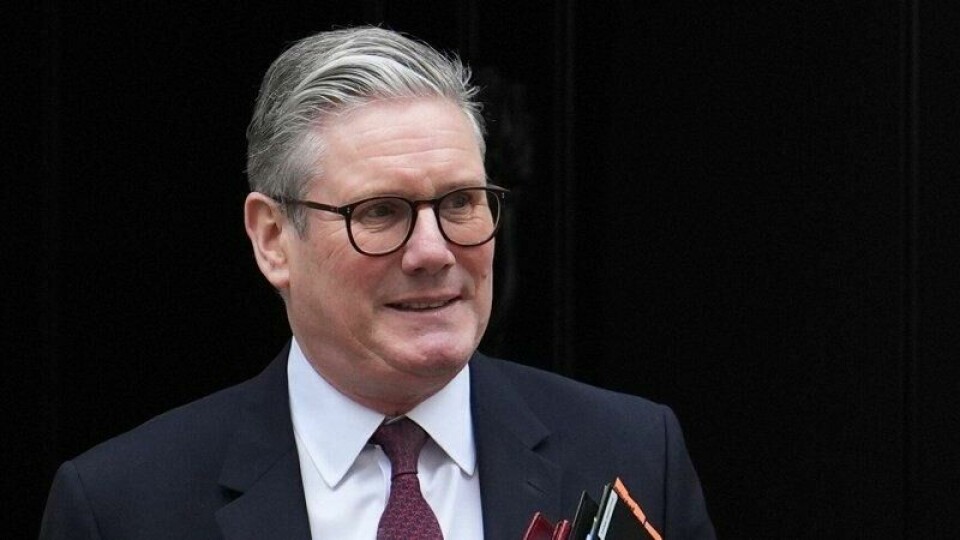 Storbritannias statsminister Keir Starmer sier at han er klar til å sende soldater til Ukraina.