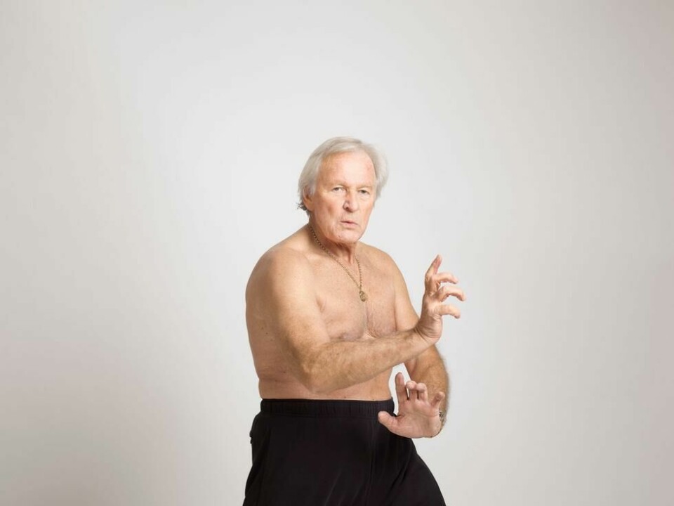 Eddy Diget er personlig trener, kung fu-mester og stuntman. Eddy Diget er personlig trener, kung fu-mester og stuntman. Foto: Pål Hansen/The Observer
