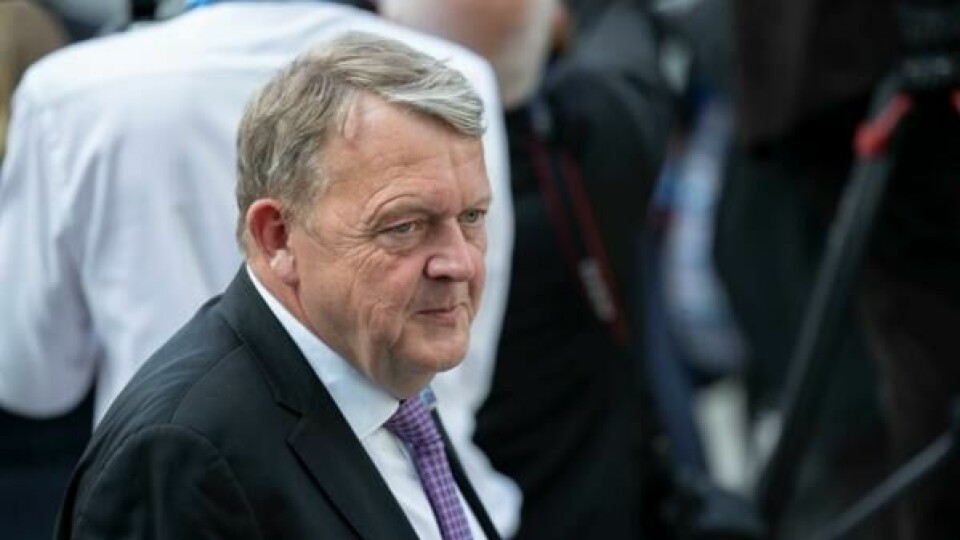 Danmarks utenriksminister Lars Løkke Rasmussen.
