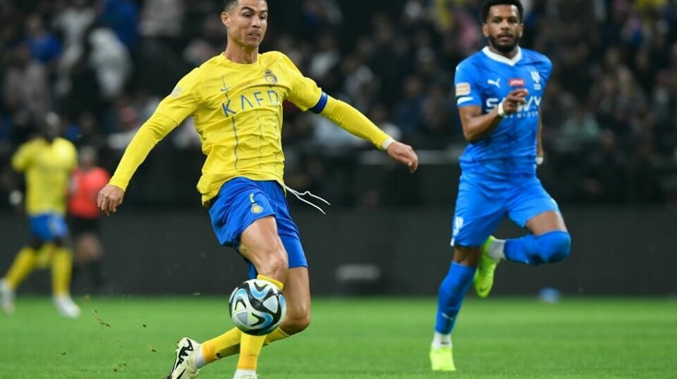 Cristiano Ronaldo får kritikk i Saudi-Arabia. Foto: AP / NTB