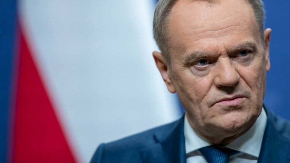Polens statsminister Donald Tusk. Polens statsminister Donald Tusk. Foto: Mindaugsas Kulbis / AP / NTB