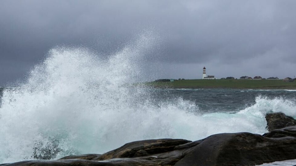 Torsdag kveld blir det mye nedbør og kraftig vind flere steder i landet. Foto: Paul Kleiven / NTB scanpix