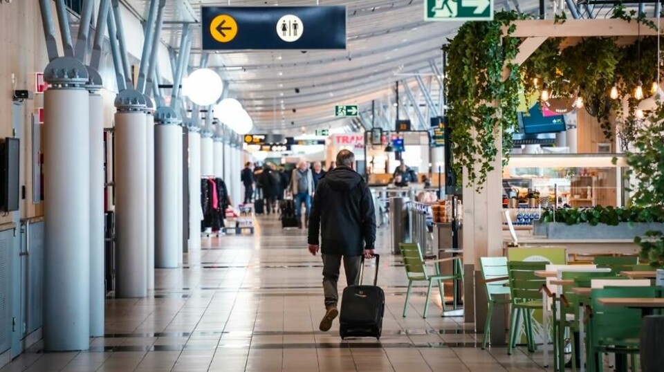 Ikke så veldig stresset i passasjerområdet på Trondheim lufthavn Værnes. Men det finnes andre lufthavner i Europa som er enda mindre stressende.