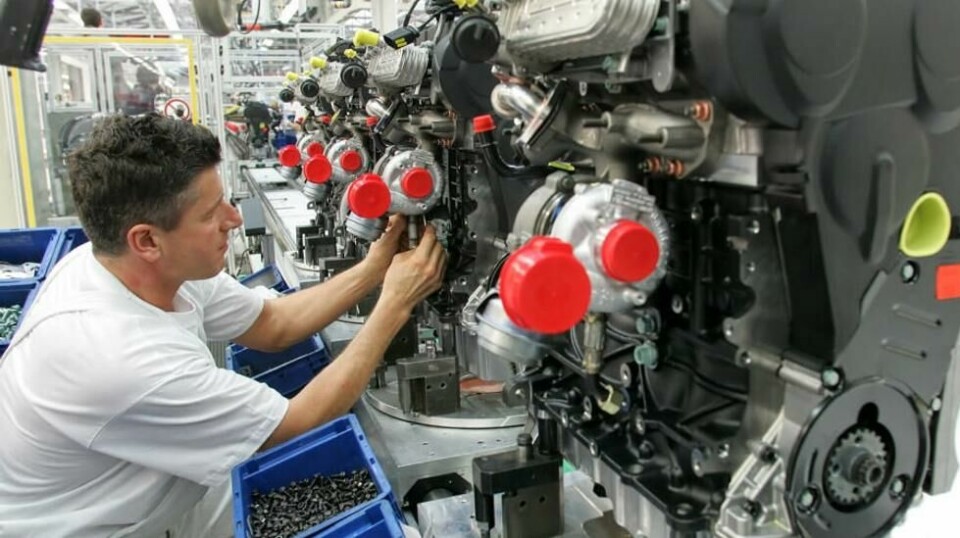 Tysk bilindustri har blitt enig med regjeringen om å kutte utslippene. Nå skal flere millioner dieselbiler inn på verksted. Illustrasjonsfoto: Scanpix