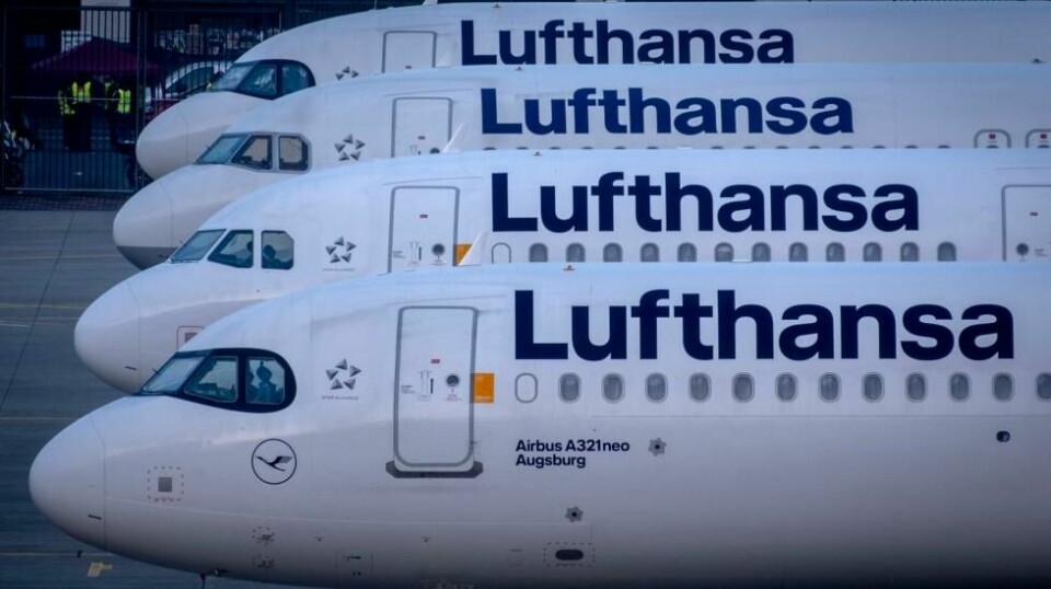 Fra 1. januar neste år kommer et miljøtillegg på alle Lufthansas europa-flyginger.