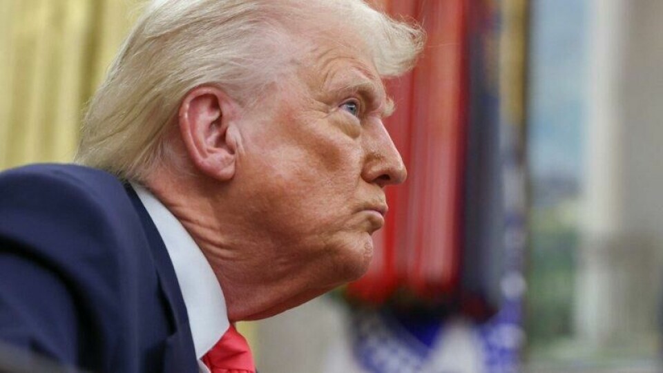 USAs president Donald Trump.