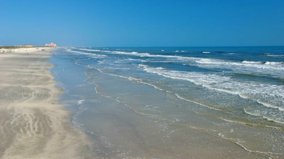 Redusert strandliv på Padre Island, sør i Texas. Foto: Colourbox