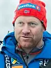 IKKE REDD: Trener for kvinnelandslaget Roar Hjelmeset er ikke redd for at Ingvild Flugstad Østberg skal legge opp. Foto: Terje Bendiksby / NTB scanpix