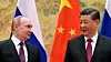 Russlands president Vladimir Putin og Kinas president Xi Jinping har et nært forhold. Vennskapet står fjellstøtt, har Jinping nylig uttalt om relasjonen mellom de to landene. Foto: Alexei Druzhinin / AP