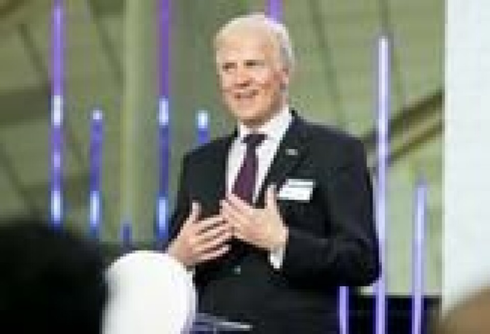 Konsernsjef i Avinor Dag Falk-Petersen hadde ikke troa på elektrisk luftfart for noen år siden. I dag er han optimist. Konsernsjef i Avinor Dag Falk-Petersen hadde ikke troa på elektrisk luftfart for noen år siden. I dag er han optimist. Foto: Heiko Junge / NTB scanpix