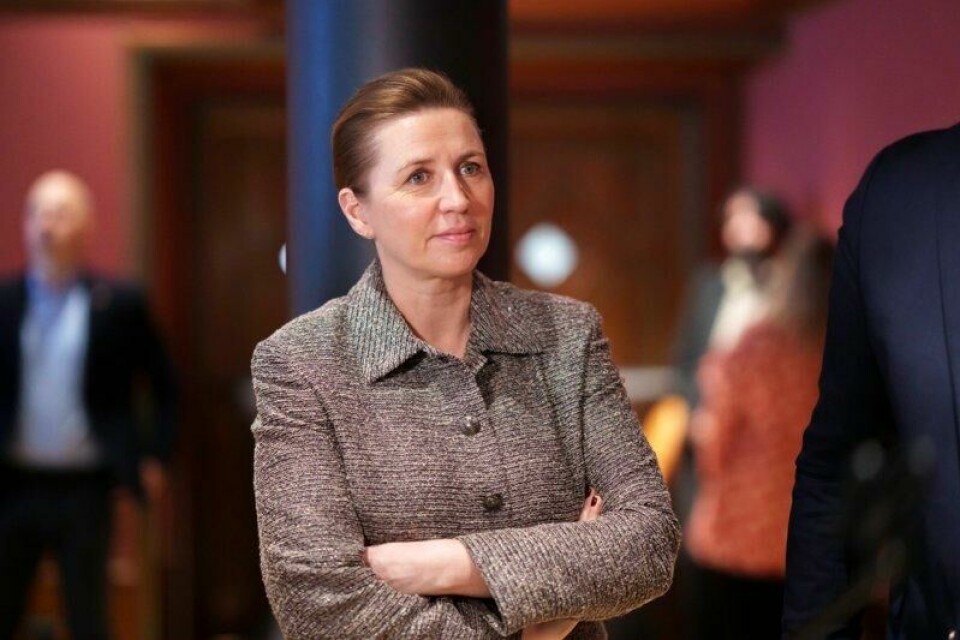 Danmarks statsminister Mette Frederiksen deler USAs visepresidents syn på at massemigrasjon er en trussel mot Europa.