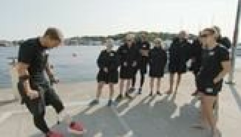 Øystein «Pølsa» Pettersen (38) pådro seg en skade i første episode av «Mesternes mester» sist sesong, og måtte forlate konkurransen. Øystein «Pølsa» Pettersen (38) pådro seg en skade i første episode av «Mesternes mester» sist sesong, og måtte forlate konkurransen. Foto: Fra NRK