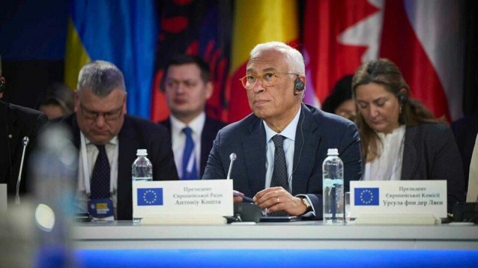 EU-president Antonio Costa snakket fredag kveld med president Zelenskyj for å viderebringe EUs støtte til Ukraina, ifølge en høytstående tjenesteperson i EU.