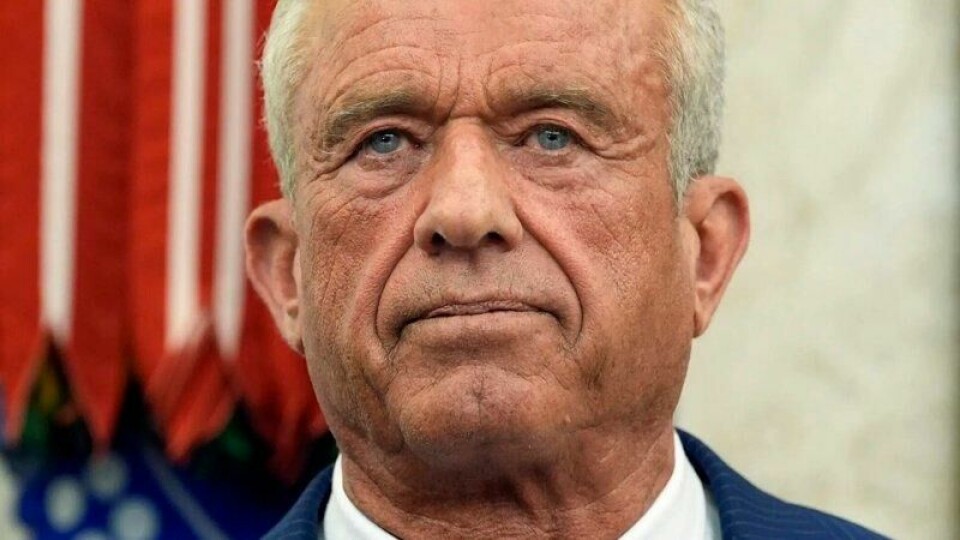 USAs helseminister, Robert F. Kennedy, mener at planteoljer er noe av det verste du kan spise.