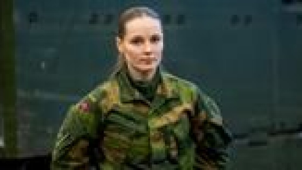 Prinsesse Ingrid Alexandra avtjener sin førstegangstjeneste i ingeniørbataljonen i Skjold leir i Indre Troms. Foto: Fredrik Varfjell / NTB Prinsesse Ingrid Alexandra avtjener sin førstegangstjeneste i ingeniørbataljonen i Skjold leir i Indre Troms. Foto: Fredrik Varfjell / NTB