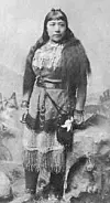 Sarah Winnemucca Hopkins skrev trolig om de rødhårete kjempene. Foto: Wikipedia / Public Domain, https://commons.wikimedia.org/w/index.php?curid=506540