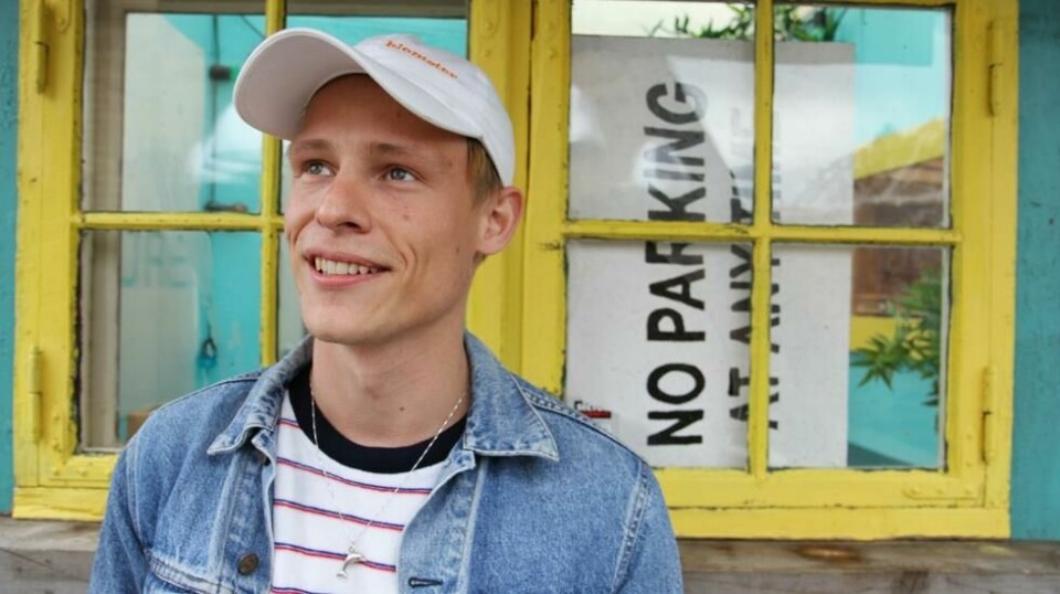 – Jeg synger dagboknotatene mine, har Sondre Justad sagt. Nå deler han dem også på filmlerretet. Foto: Gitte Johannessen / NTB