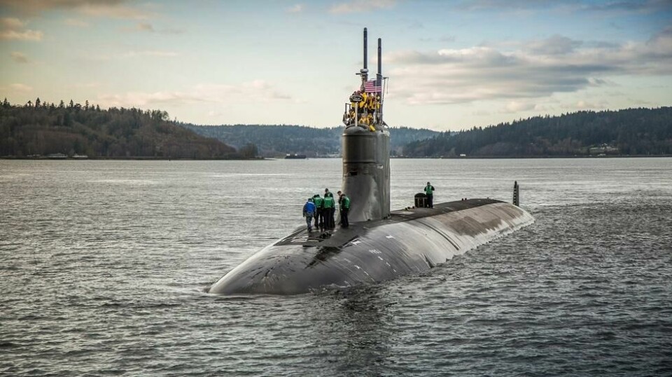 Angriperen USS Connecticut ble truffet av et objekt på tokt i Sør-Kina-havet.
