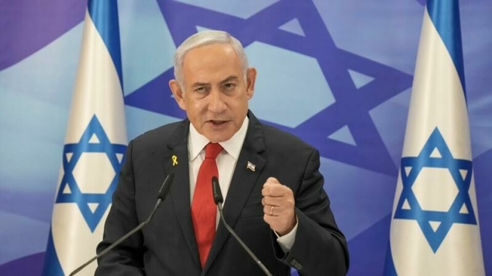 Israels statsminister Benjamin Netanyahu.
