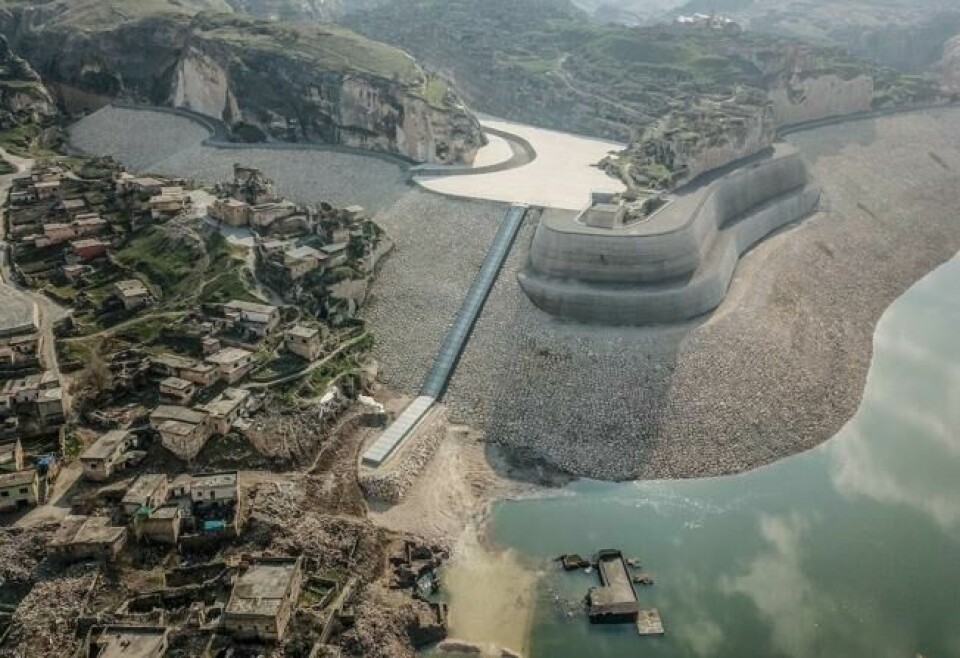 Foto av Hasankeyf tatt i februar i år. Foto: AFP / NTB scanpix. Foto av Hasankeyf tatt i februar i år. Foto: AFP / NTB scanpix.