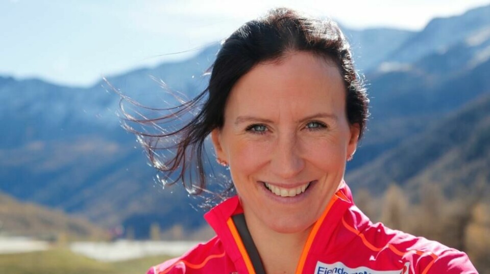 VERNAGT, ITALIA 20171024. Marit Bjørgen i Val Senales hvor dert norske langrennslandslaget har sin årlige høydesamling.