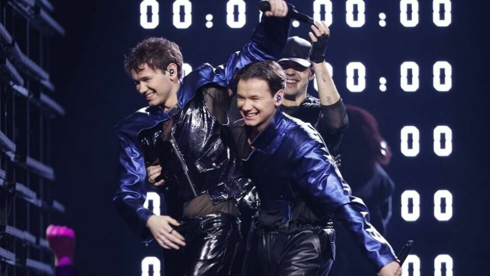 Marcus & Martinus etter sin opptreden med bidraget ”Unforgettable” i finalen i den svenske Melodifestivalen i Friends Arena i Stockholm lørdag. Marcus & Martinus etter sin opptreden med bidraget ”Unforgettable” i finalen i den svenske Melodifestivalen i Friends Arena i Stockholm lørdag. Foto: TT / NTB