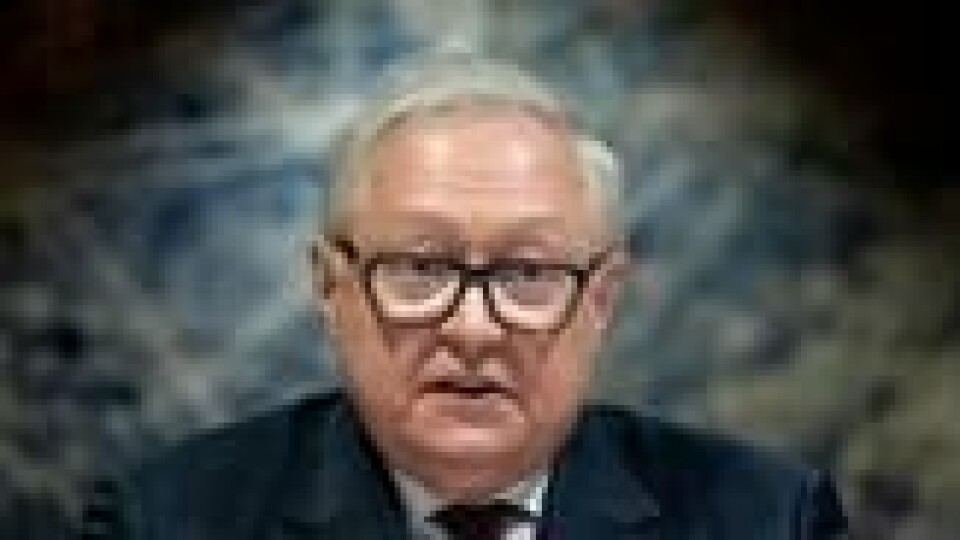 Russlands viseutenriksminister Sergei Ryabkov. Russlands viseutenriksminister Sergei Ryabkov. Foto: Fabrice Coffrini / AFP