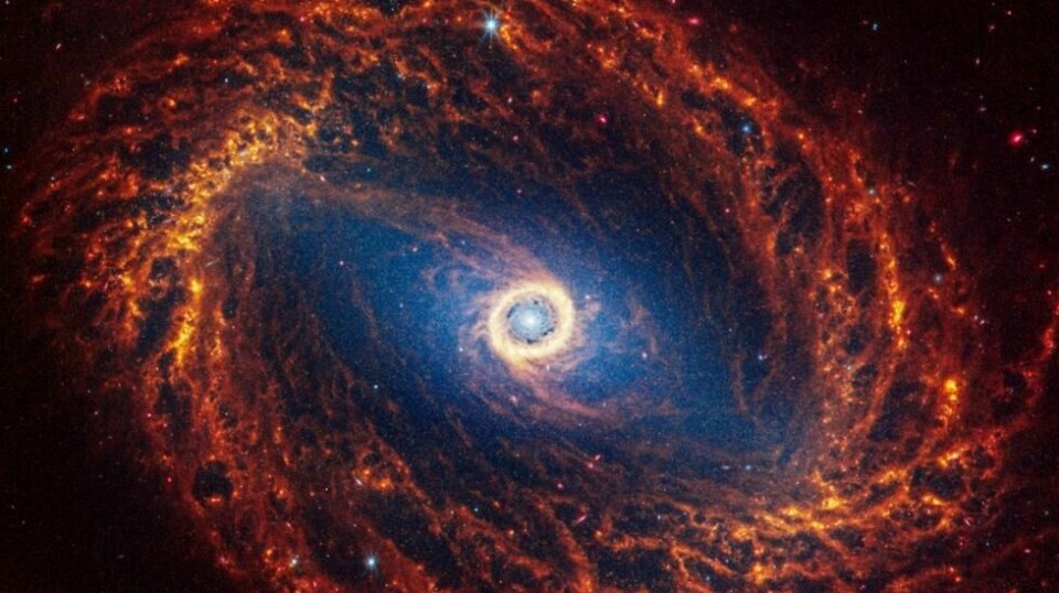 Nye bilder fra James Webb-teleskopet ble offentliggjort mandag. Foto: NASA / NTB