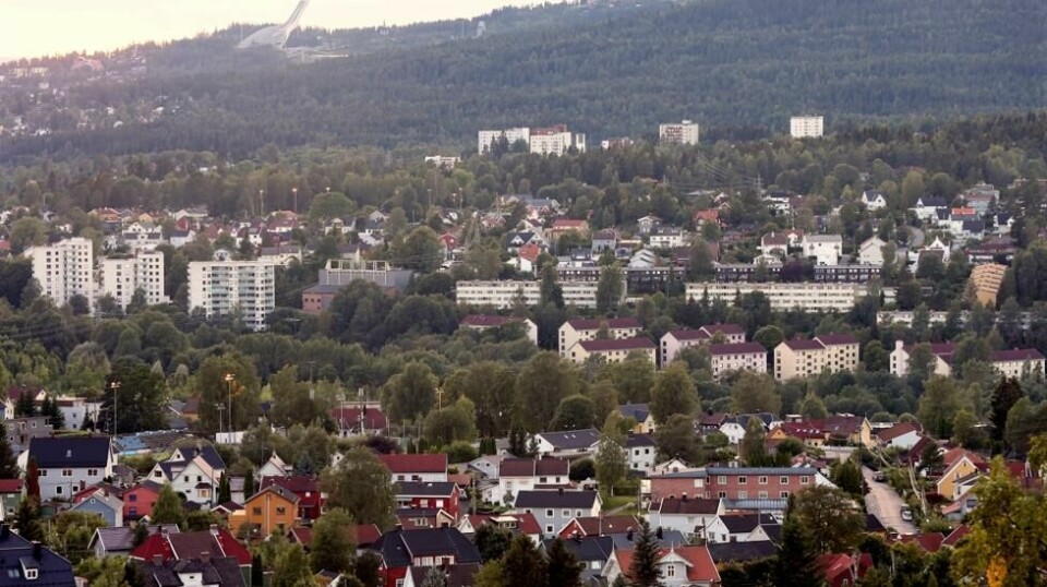 Torsdag blir det møte mellom Oslo kommune og kommunalministeren. Tema er Oslo småhusplan, der NVE mener 28.000 eiendommer må utredes for flom- og skredfare. Arkivfoto: Vidar Ruud / NTB