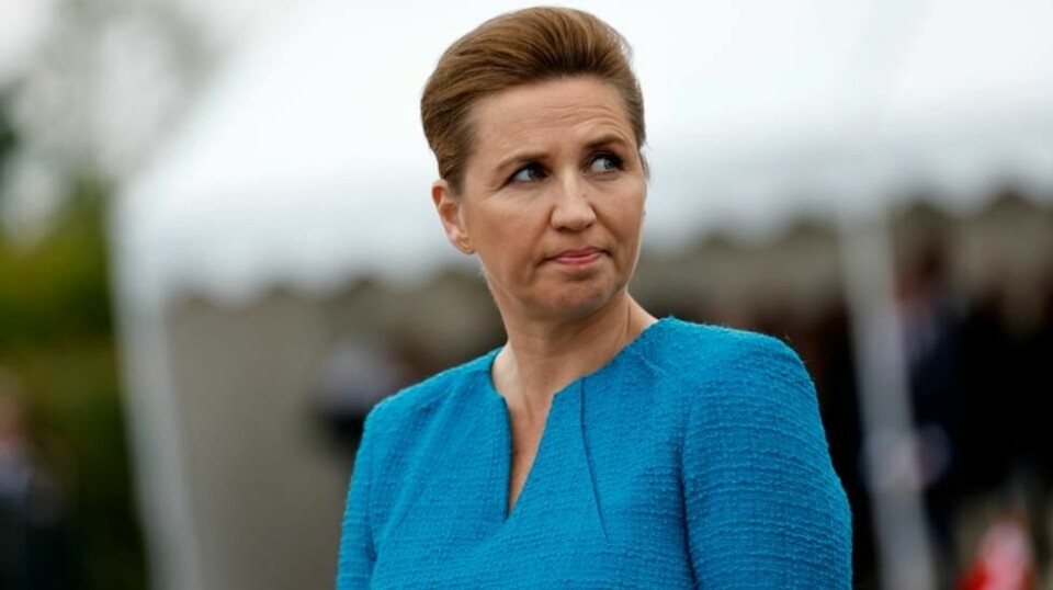 Danmarks statsminister Mette Frederiksen fortalte denne uka om den skremmende opplevelsen da hun ble overfalt sist fredag. Dagens åpning av Folkemødet utgår, og hun kommer i stedet først fredag til danskenes svar på Arendalsuka. Foto: Jeremias Gonzalez / AP / NTB