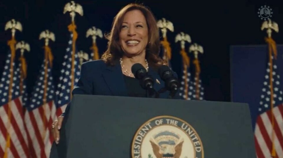 Kamala Harris ligger an til å bli demokratenes presidentkandidat i USA. Nå sirkulerer en KI-generert parodi av henne, mye takket være Elon Musk.