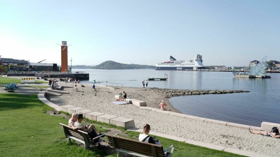 September ble den 7. varmeste septembermåneden i en måleserie som går tilbake til 1901, ifølge Meteorologisk institutt. Foto: Emilie Holtet / NTB