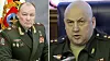 Den russiske generalen Aleksander Dvornikov, «slakteren fra Syria», og Sergej Surovikin, kjent som «dommedagsgeneralen». Foto: AP/NTB