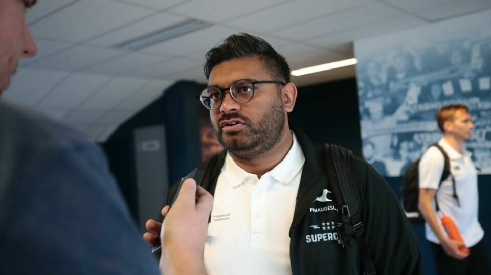 En person er utestengt fra Haugesund stadion i 35 kamper for rasistisk omtale av Sancheev Manoharan. Foto: Christoffer Andersen / NTB