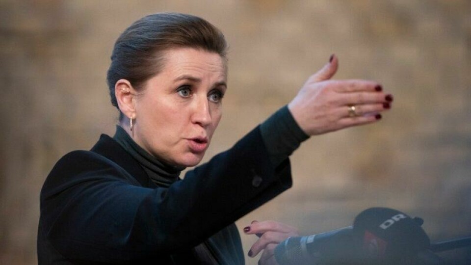 Danmarks statsminister Mette Frederiksen.