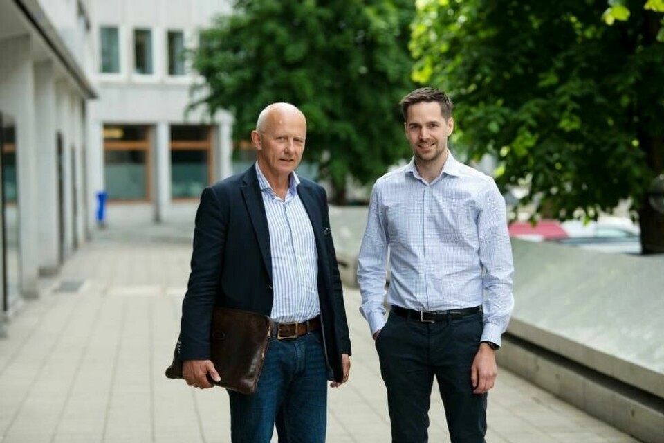 Brynjar Kristian og Jens-Otto Forbergskog. Brynjar Kristian og Jens-Otto Forbergskog. Foto: Iván Kverme / Finansavisen