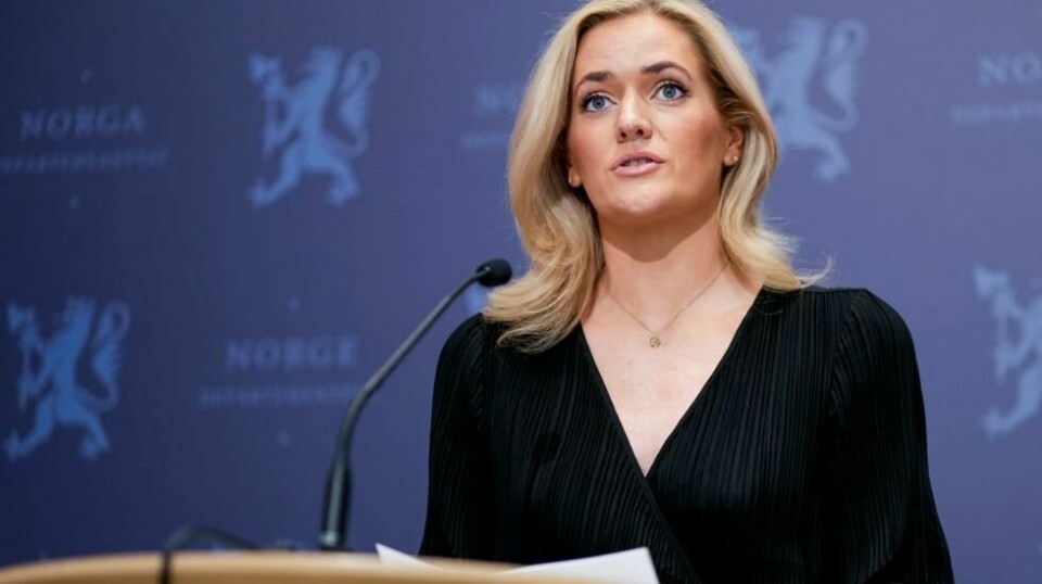 – Hvis flere klarer seg i lengre tid, så gjør det at håndteringen av en eventuell krise vil gå mye lettere, sier justis- og beredskapsminister Emilie Enger Mehl (Sp). Foto: Heiko Junge / NTB