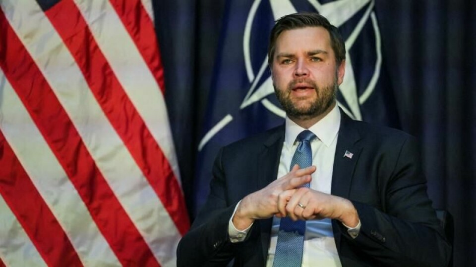 I et intervju med Wall Street Journal kommer USAs visepresident J.D. Vance med nye uttalelser om Ukraina.