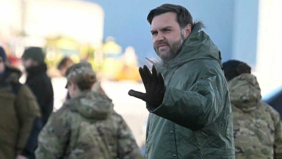 USAs visepresident J.D. Vance syns det er drittkaldt på Grønland.