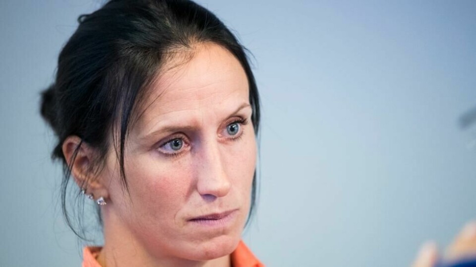 Marit Bjørgen forsvarer Therese Johaug. Foto: Håkon Mosvold Larsen / NTB scanpix